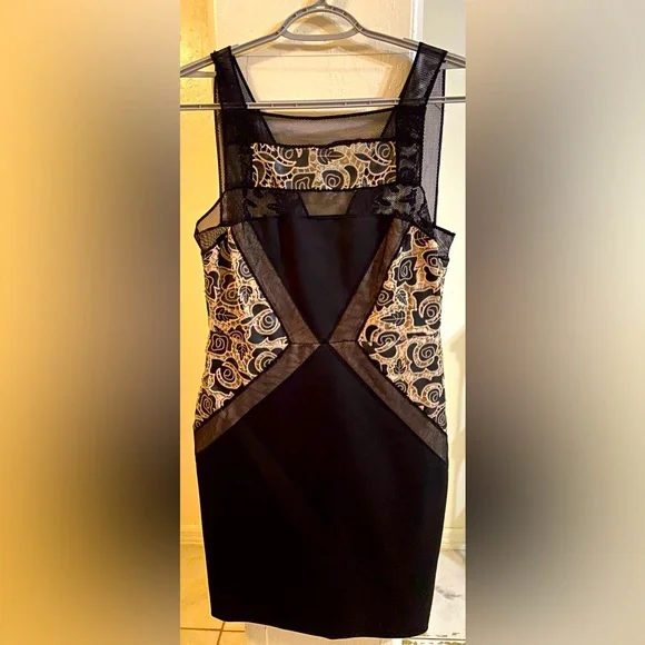 Tracy Reese Dresses | Tracy Reese Black Nude Floral Mesh Dress Size 4. See Photos | Color: Black/White | Size: 4 | Aquilldiane's Closet